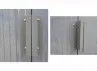 ABRI JARDIN METAL AVEC BUCHER 5.31m2