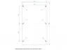 Abri Voiture Bois Traité - Toit PVC