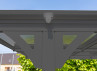 Carport cintré en aluminium - 17m2