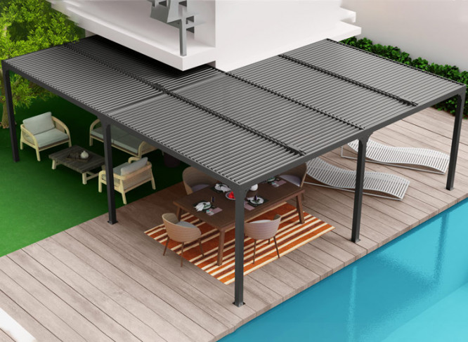 PERGOLA BIOCLIMATIQUE ALU XXL