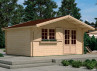 Chalet Jardin Bois 44 mm