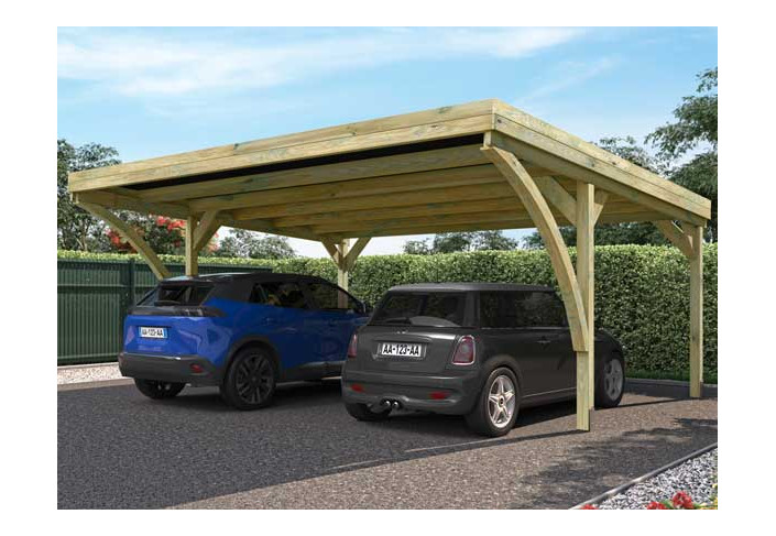 Carport Double Moderne - 29.2M2