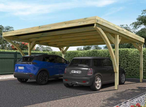 Carport Double Moderne - 29.2M2