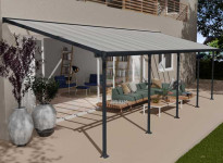 toit terrasse aluminium Gris - 27m2