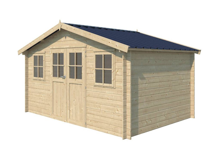 Abri jardin Toit Acier 28 mm - 13.53m2