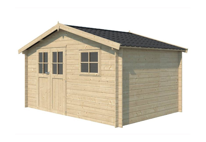 Abri jardin Toit Acier 28 mm - 13.53m2