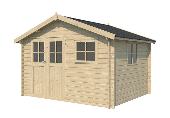Abri jardin Toit Acier 28 mm - 11.85m2