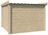 Abri Jardin Moderne Madriers Bois 28mm 9m2