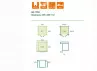 Abri Jardin Moderne Madriers Bois - Dimensions