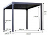 PERGOLA BIOCLIMATIQUE MOTORISÉE 12M2