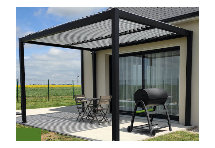 PERGOLA BIOCLIMATIQUE ALU 4 X 3 M