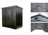 Abri jardin métal portes coulissantes - 2.70 m²