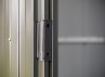 Abri métal portes coulissantes - 1.95 m²