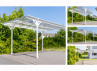 Carport aluminium / polycarbonate