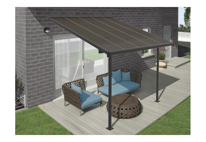 TOIT TERRASSE ALU GRIS 9.40 M2