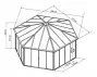 Pavillon Alu - Toit Rigide 20.60 M2