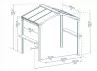 Abri Barbecue Aluminium 5 M2