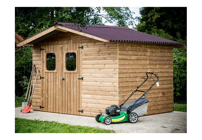 Abri Panneaux bois traité 7.25M2