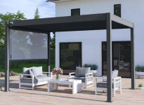 PERGOLA BIOCLIMATIQUE ALU 12M2