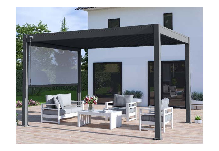 PERGOLA BIOCLIMATIQUE ALU 12M2