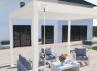 PERGOLA BIOCLIMATIQUE ALU 12M2