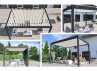 PERGOLA BIOCLIMATIQUE ALU BICOLOR 12M2