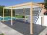 PERGOLA BIOCLIMATIQUE ALU BICOLOR 18M2