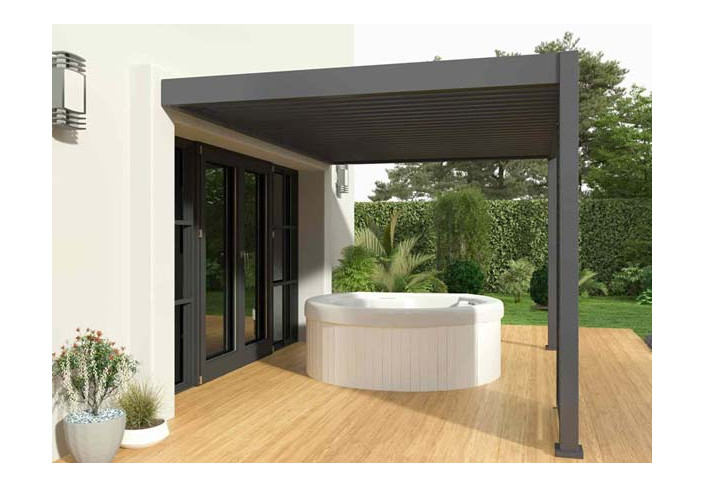 PERGOLA BIOCLIMATIQUE ALU 12M2