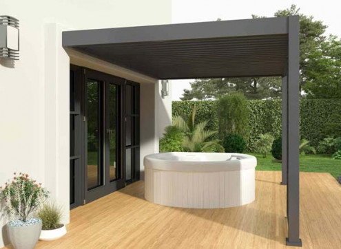 PERGOLA BIOCLIMATIQUE ALU 12M2