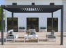 PERGOLA BIOCLIMATIQUE ALU 12M2