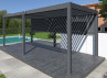 PERGOLA BIOCLIMATIQUE ALU 18M2 + 2 STORES 3M