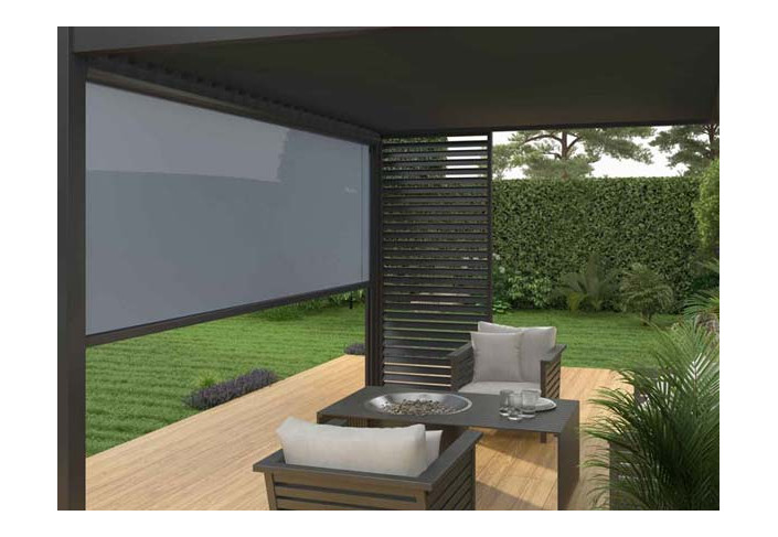 PERGOLA BIOCLIMATIQUE ALU 12M2