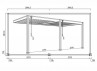 PERGOLA BIOCLIMATIQUE ALU 18M2