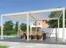 Pergola Bioclimatique Aluminium - Ventelles Motorisées 18M2