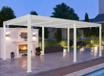 PERGOLA BIOCLIMATIQUE ALU VENTELLES MOTORISÉE 24M2