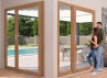 PERGOLA BIOCLIMATIQUE BICOLORE 24M2 + 2 STORES