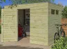 Abri jardin panneaux bois traité - 6m2