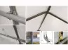 Abri Jardin PVC Mobile - 5.76 m2