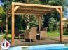 PERGOLA BOIS THERMO TRAITÉ AVEC VENTELLES