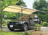 Carport Métal et Polyéthylène -13.23 m2