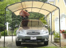 Carport Métal et Polyéthylène -13.23 m2