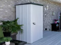 Abri rangement métal - 1.38 m²