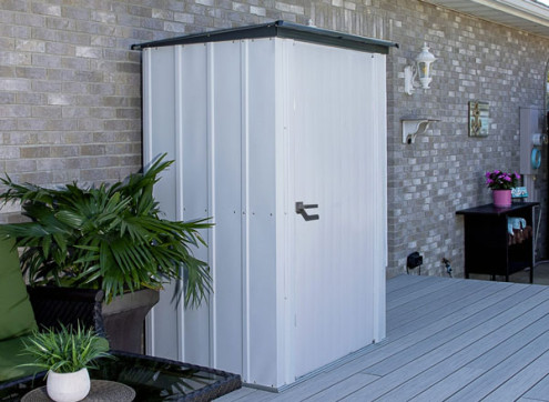 Abri rangement métal - 1.38 m²