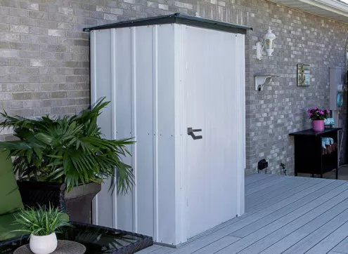 Abri rangement métal - 1.38 m²