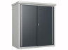Abri rangement métal portes coulissantes - 1.70 m²