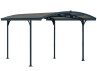 Carport cintré en aluminium - 14m2
