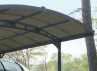 Carport cintré en aluminium - 14m2