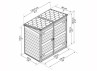 Abri Rangement multifonction Résine
