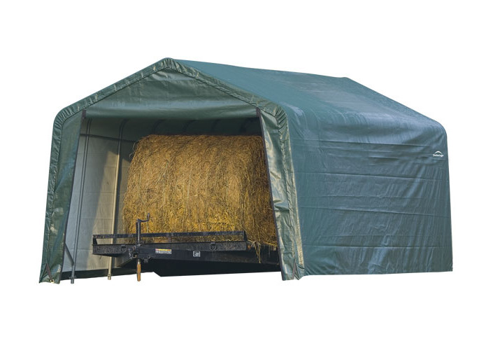 Abri rangement toile PVC, Grande Hauteur - 22.57 m2