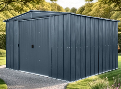 Abri Métal Portes Coulissantes - 9.30m²